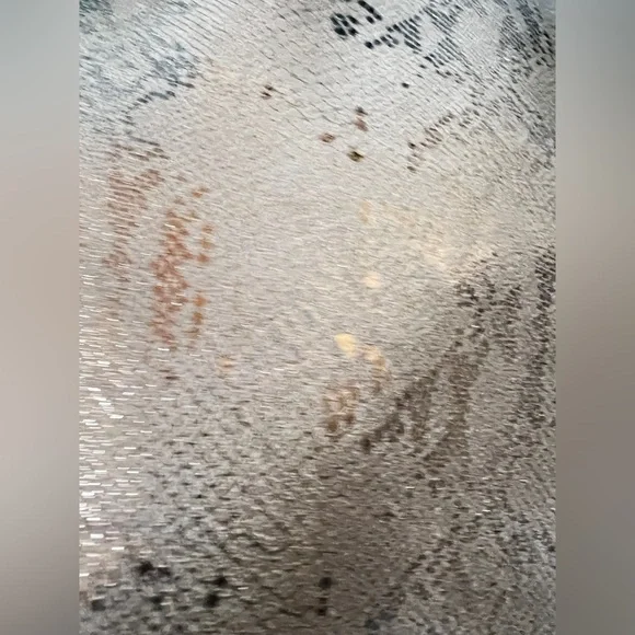 Antonio Melani Leather Tote Bag, Lightweight Gold Shimmer - Picture 3 of 11